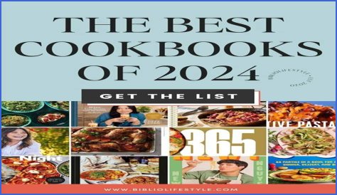 Explore The New Cookbooks Of 2024